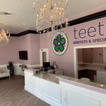 Front desk side view